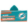 NFL 606 Dolphins - Juvy Hooded Towel, 22"X51"