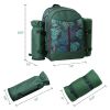 Outdoor Travel Picnic Backpack Set with Cutlery Kit