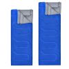 Traveling Camping Portable Double Person Waterproof Sleeping Bag W/ 2 Pillows