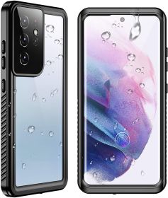 Waterproof Case Drop-resistant Transparent Protective Shell (Option: All Black-Note9)